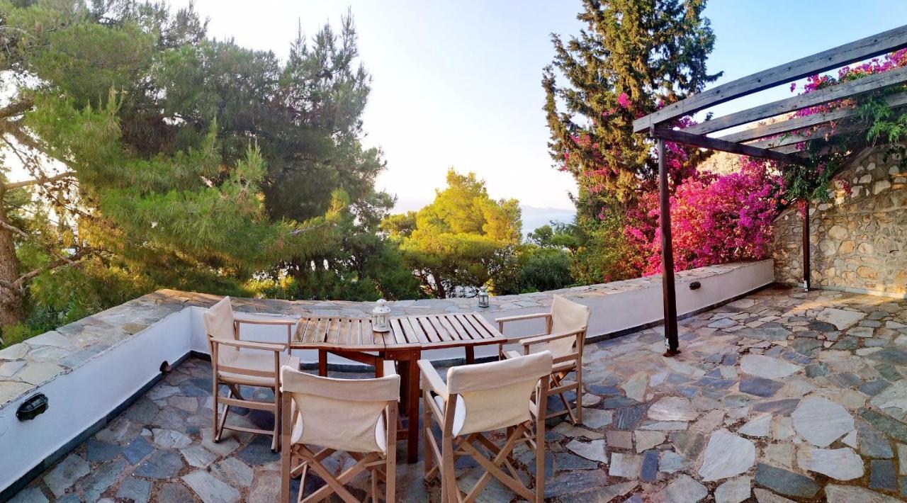 Pine Trees And Sea View Houses In Hydra - Daphne, Chloe, Myrto, Eleni エクステリア 写真